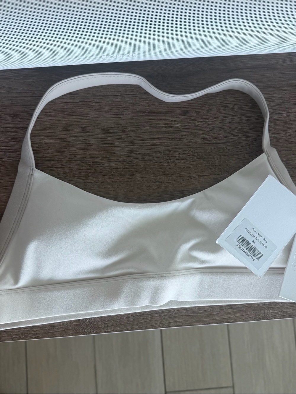 CSB Form Alani Crop in Vanilla Two Tone (Brand New)